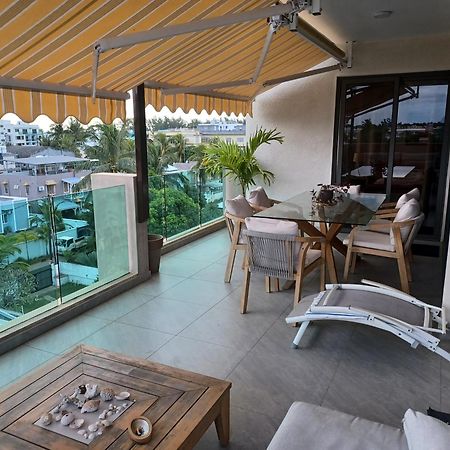 Splendide Penthouse Vue Mer A 5 Mn A Pied De La Plage Flic-en-Flacq エクステリア 写真