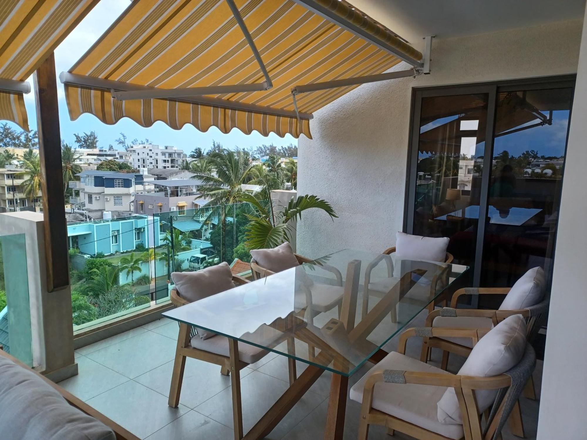 Splendide Penthouse Vue Mer A 5 Mn A Pied De La Plage Flic-en-Flacq エクステリア 写真